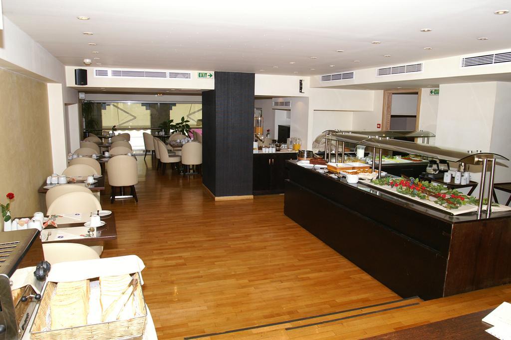 Hotel Lozenge Athens Restoran gambar